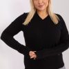 1008788 black Jumper plus size model 190057 Factory Price