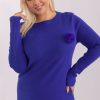 1008825 blue Jumper plus size model 190069 Factory Price