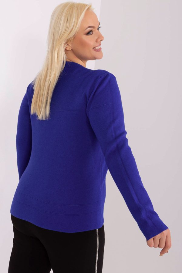 blue Jumper plus size model 190069 Factory Price