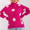 1008972 pink Jumper plus size model 190123 Factory Price
