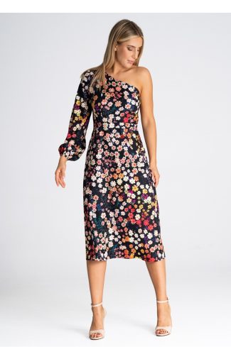 multicolor Cocktail dress model 190903 Figl