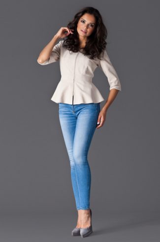 beige Jacket model 44990 Figl