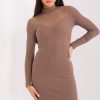 1014242 brown Evening dress model 191832 BFG