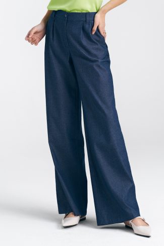 navy blue Trousers model 192966 Nife