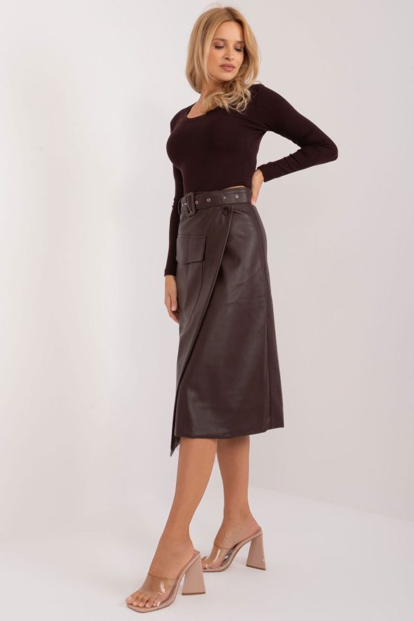 brown Skirt model 193269 Factory Price