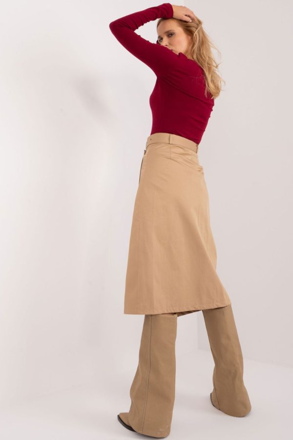 brown Skirt model 193268 Factory Price