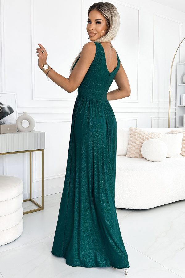 green Evening dress model 194298 Numoco