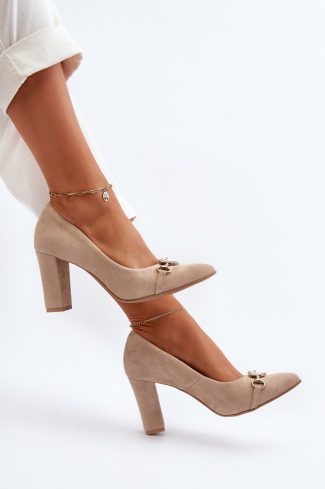 1022505 Block heel pumps model 194667 Step in style