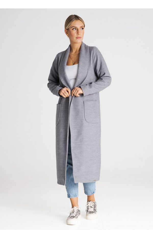 grey Coat model 194792 Figl