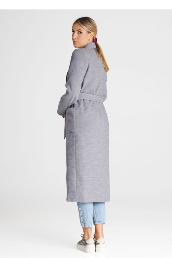 grey Coat model 194792 Figl