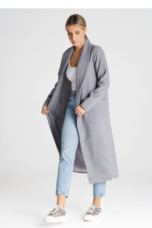 grey Coat model 194792 Figl