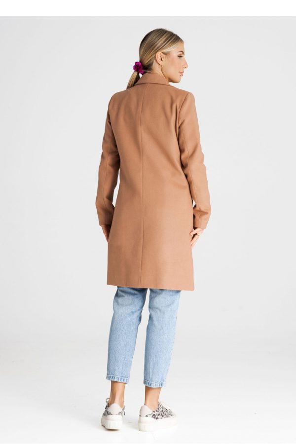 beige Coat model 194797 Figl