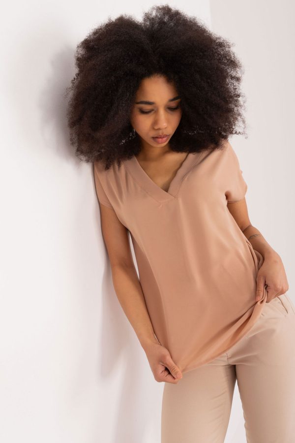 brown Blouse model 194833 BFG