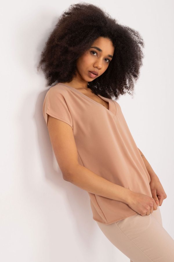 brown Blouse model 194833 BFG