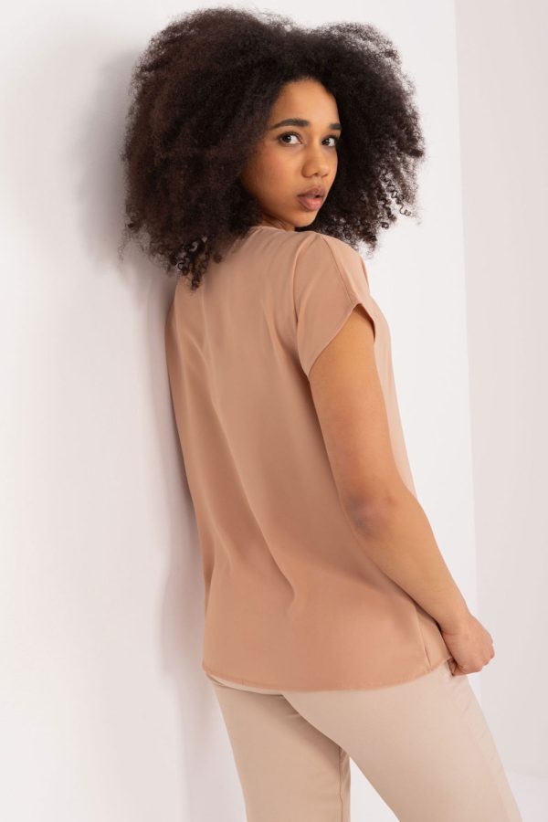 brown Blouse model 194833 BFG