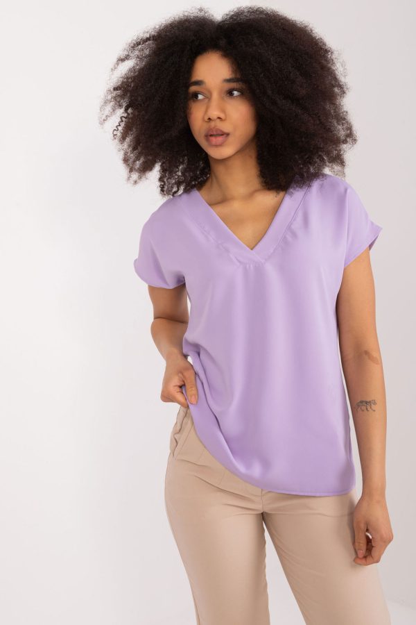 violet Blouse model 194835 BFG