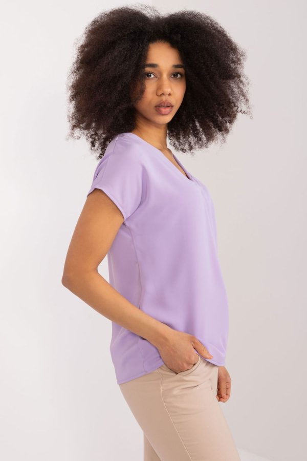 violet Blouse model 194835 BFG