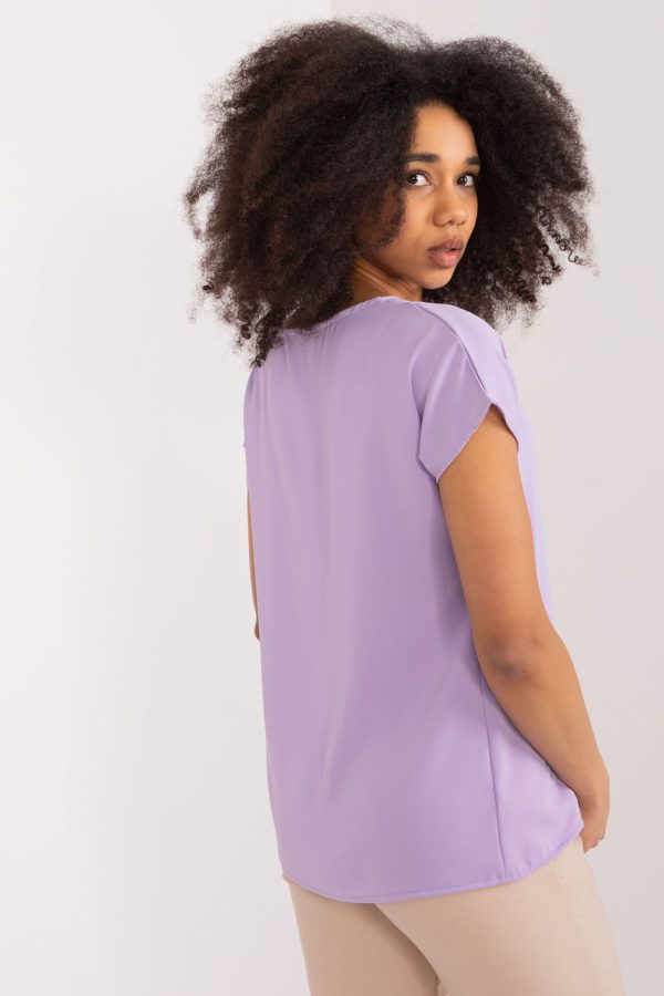 violet Blouse model 194835 BFG