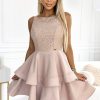 1026430 beige Evening dress model 195917 Numoco