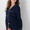 navy blue Pyjama model 160136 Momenti Per Me