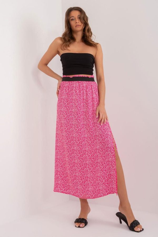 pink Long skirt model 196928 Sublevel