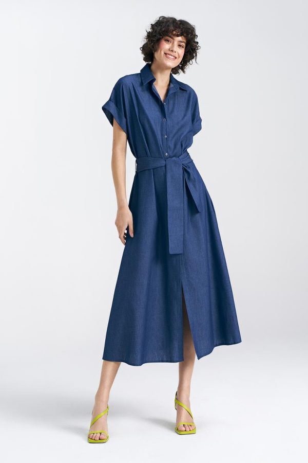 navy blue Daydress model 197006 Nife