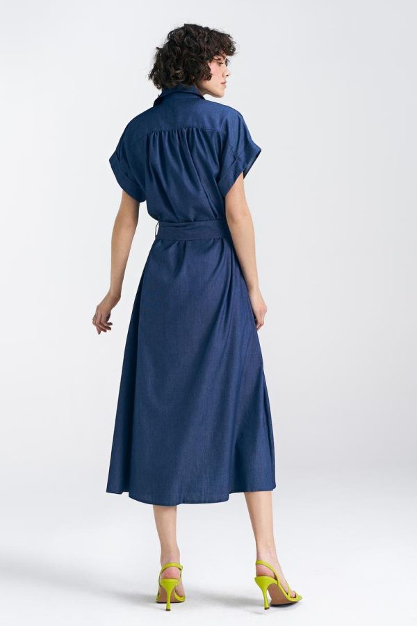 navy blue Daydress model 197006 Nife