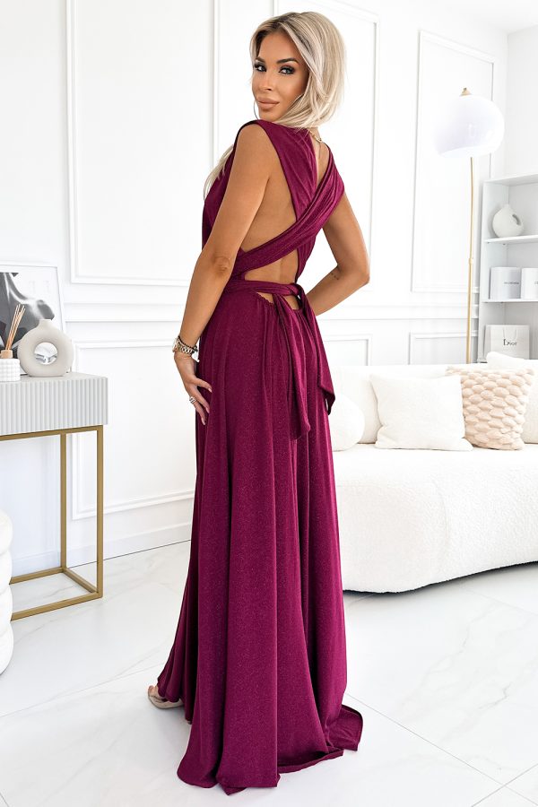 red Long dress model 197806 Numoco