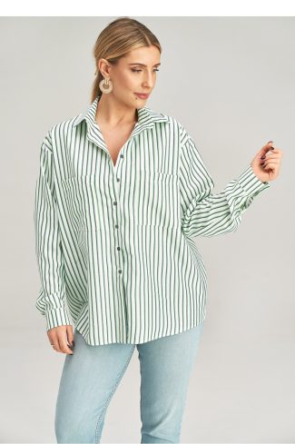 green Long sleeve shirt model 198490 Figl