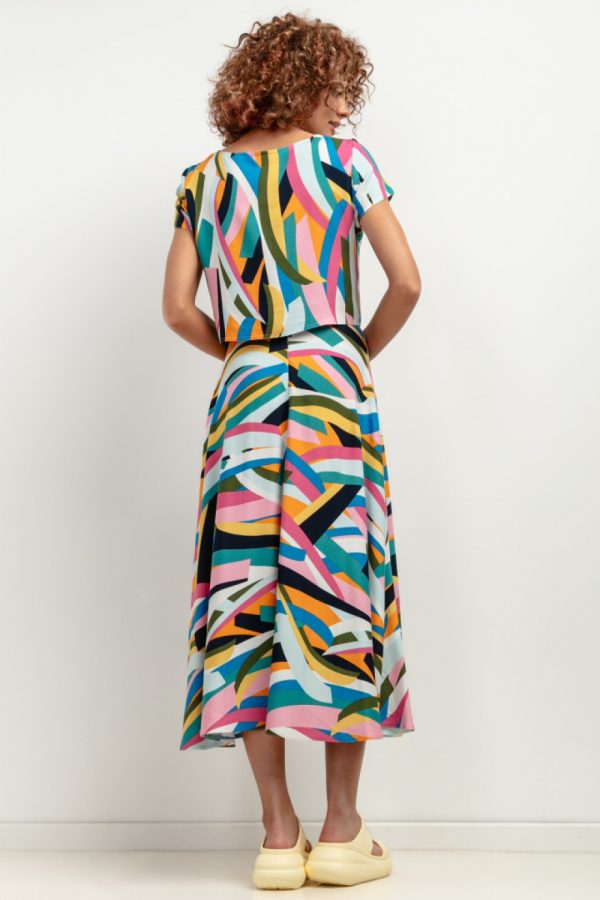 multicolor Skirt model 198531 Tessita