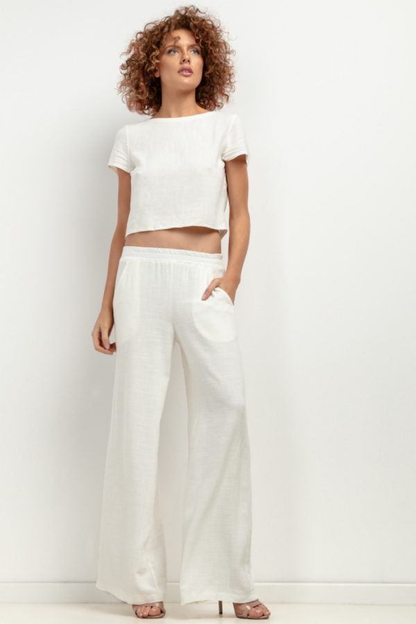 white Women trousers model 198550 Tessita