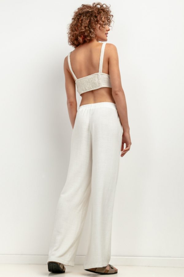 white Women trousers model 198550 Tessita