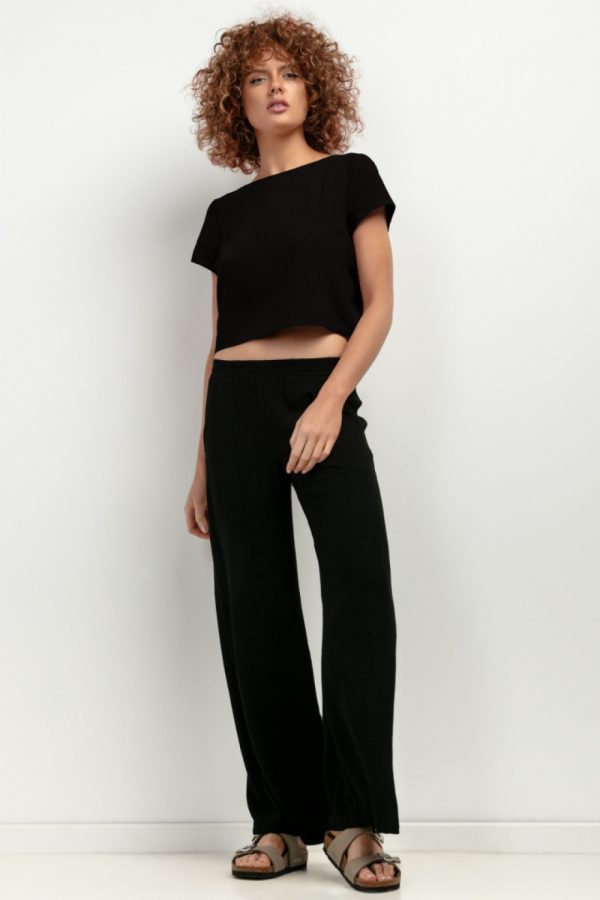 black Women trousers model 198553 Tessita