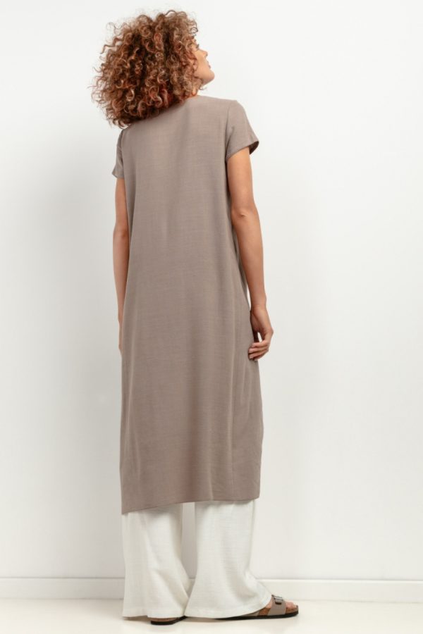 brown Tunic model 198566 Tessita