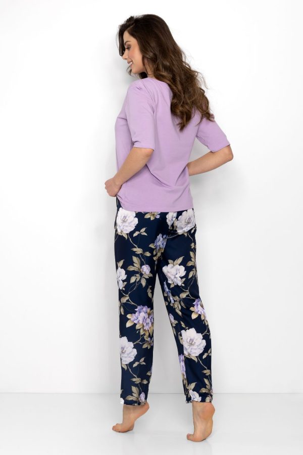 navy blue Pyjama model 200238 Momenti Per Me