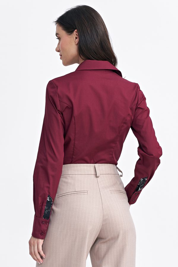 red Long sleeve shirt model 200394 Nife