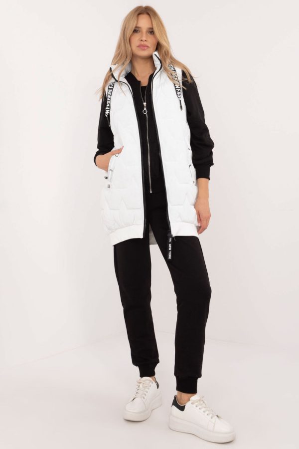 white Gilet model 202272 Factory Price