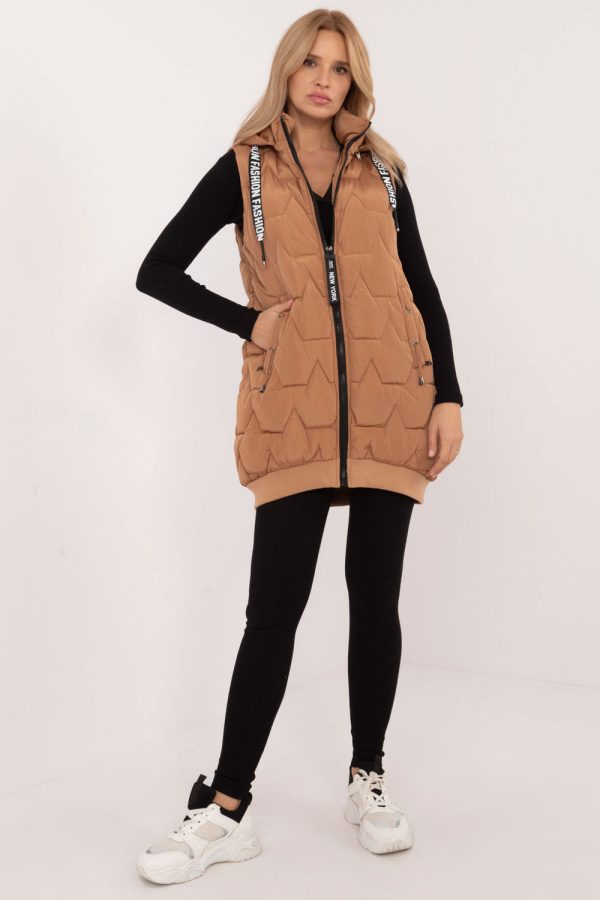 brown Gilet model 202273 Factory Price