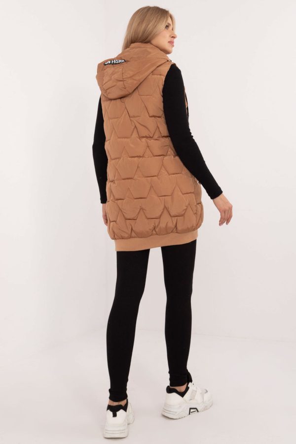 brown Gilet model 202273 Factory Price