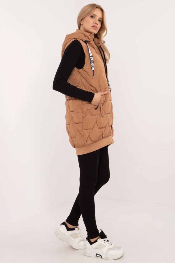 brown Gilet model 202273 Factory Price