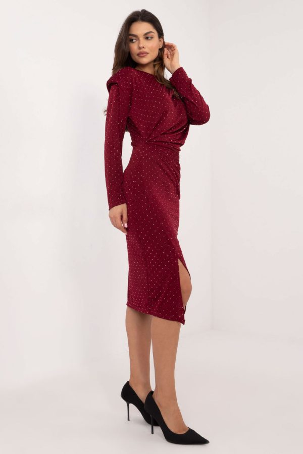 red Evening dress model 202417 Italy Moda