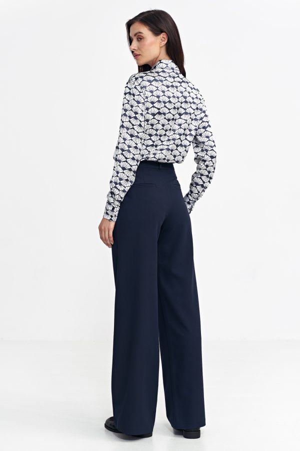 navy blue Trousers model 202476 Nife