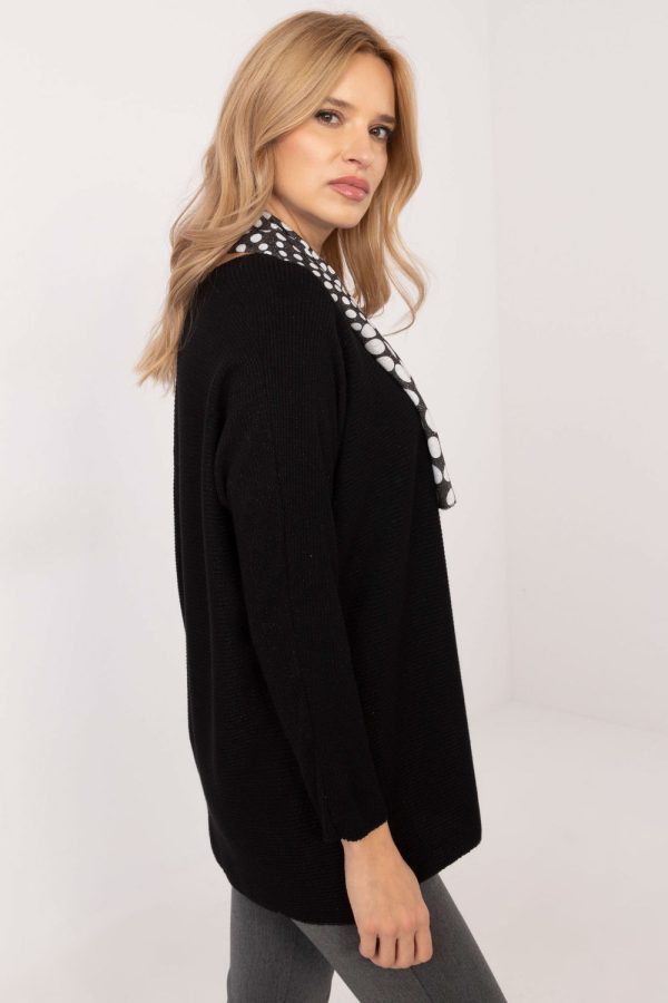 black Jumper model 202908 Italy Moda