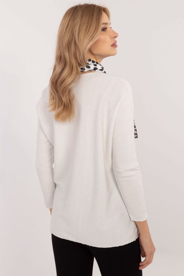 white Jumper model 202909 Italy Moda