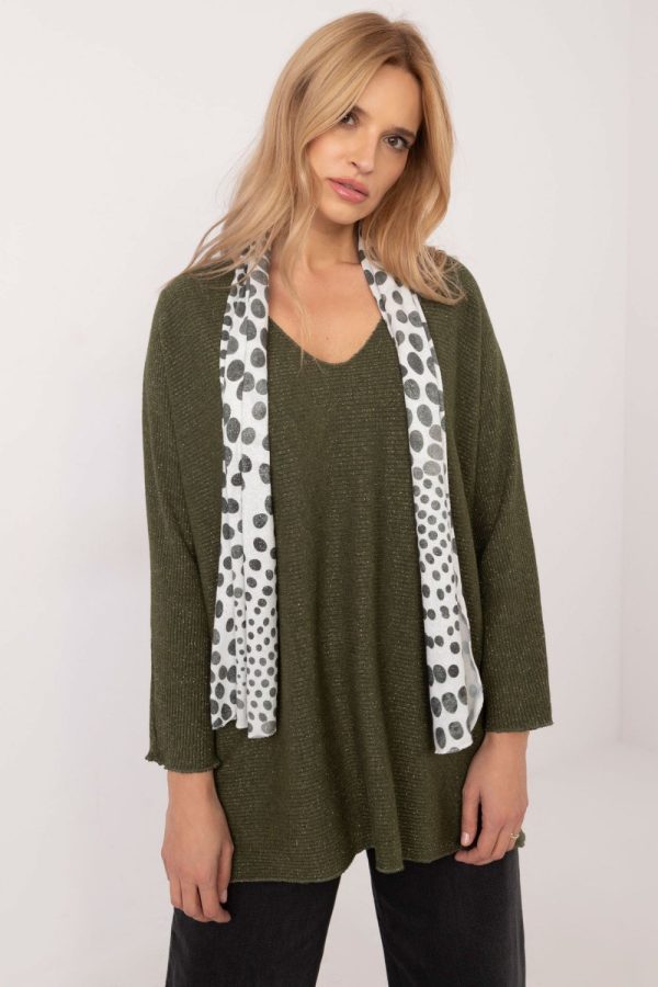 green Jumper model 202910 Italy Moda