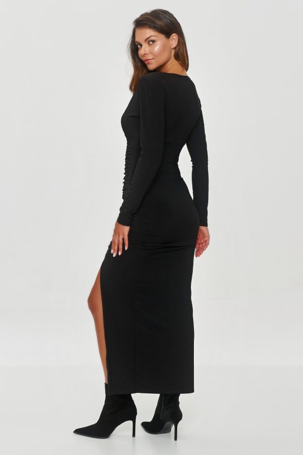 black Evening dress model 202968 Makadamia