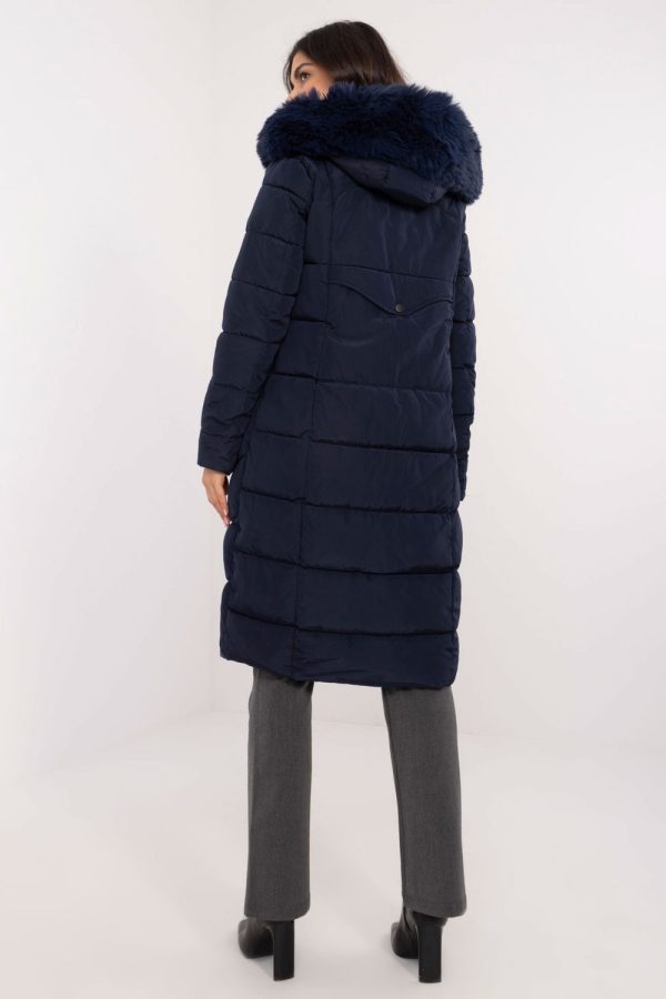 navy blue Jacket model 203082 Factory Price