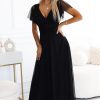 1047870 black Long dress model 203092 Numoco