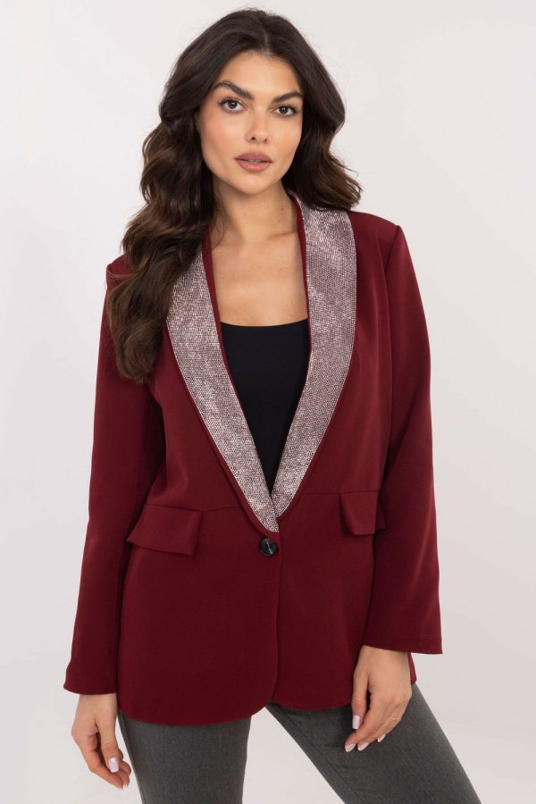 red Jacket model 203330 Italy Moda
