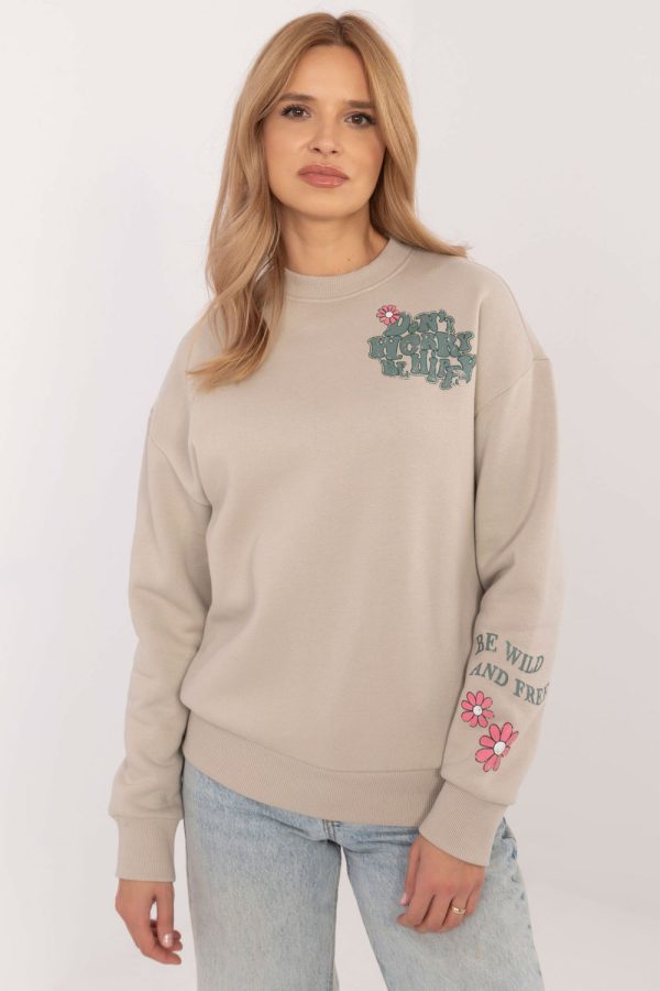 beige Sweatshirt model 203486 Sublevel